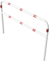 Arco de protección de acero Ø 60 mm, con travesaño