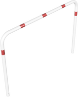 Arco de protección de acero Ø 60 mm, sin travesaño