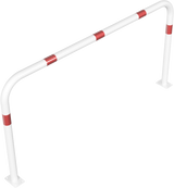 Arco de protección de acero Ø 60 mm, sin travesaño