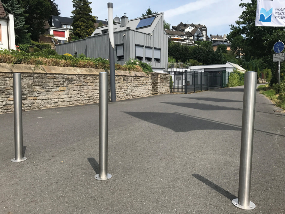 Poste de acero inoxidable Ø 60 mm-102mm