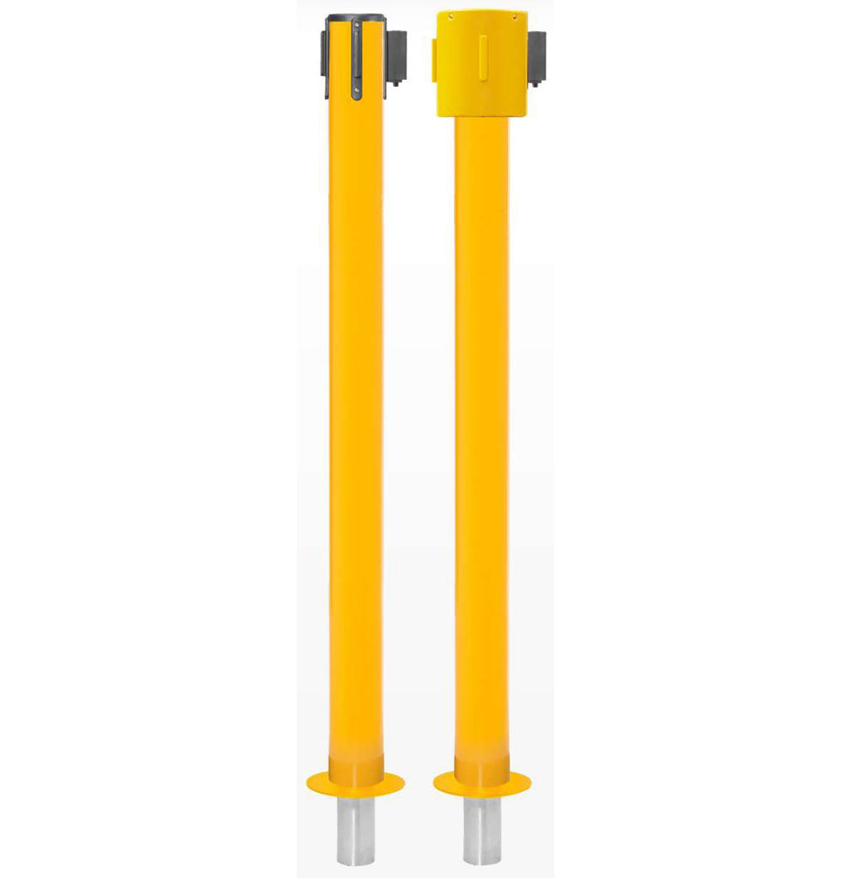 FlexiBarrier Poste de cinta - SafetyPlus desmontable - (cinta de 3.4m/4.9m/10.6m)