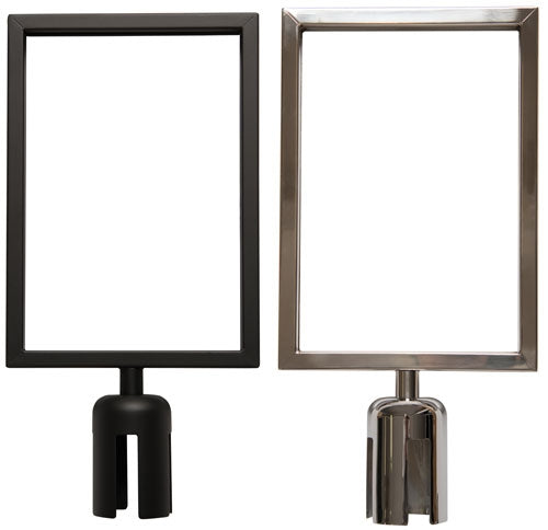 Portacarteles para Flexibarrier (Basic 500 / Exterior 550 / Pro 550 / Seguridad 550)