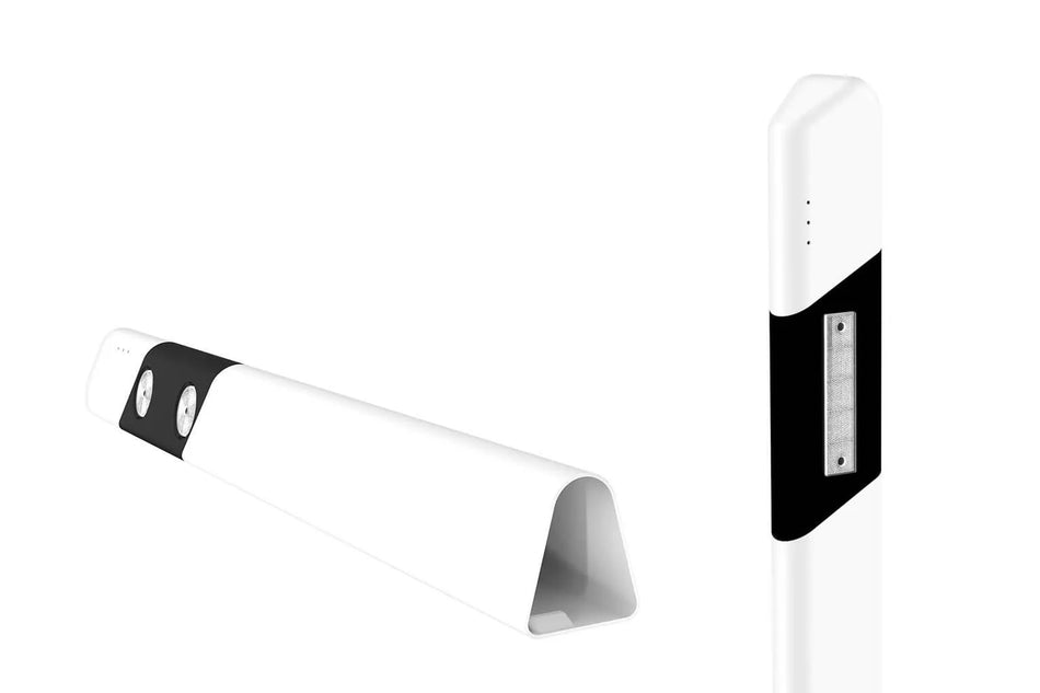 Poste delineador de borde – LP 621 – 160 cm con reflectores de clase 2