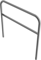 Arco de protección de acero Ø 60 mm, con travesaño