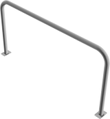 Arco de protección de acero Ø 60 mm, sin travesaño