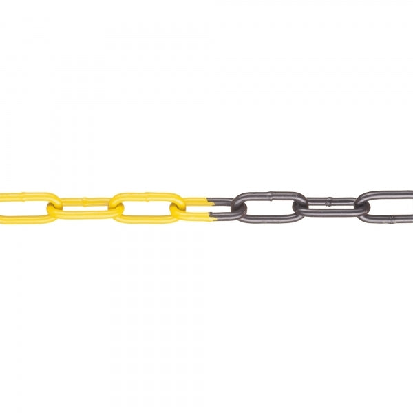 Cadena de señalización de acero galvanizado (15m, varios colores)