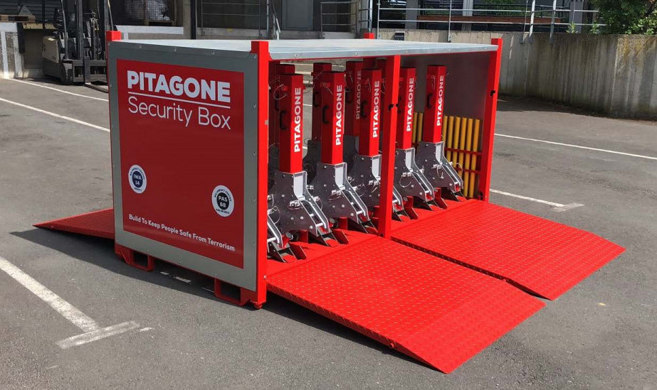 Pitagone Security Box – Contenedor de almacenamiento y transporte (12 módulos)
