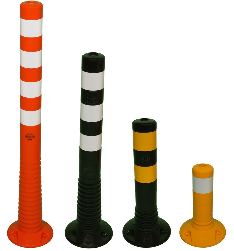 Postes de tráfico flexibles - Elasto - (30-100cm, diferentes colores).