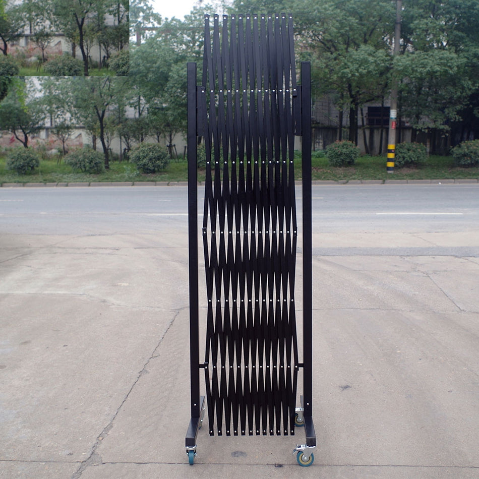 FlexiBarrier -Puerta extensible XXXL - con ruedas (6.7 x 1.7m)